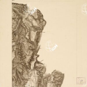 REAMBULIRTEN DETAILKARTE VOM MANOVRE TERRAIN AM MINCIO - CAVALO - Tavola E I 1/2