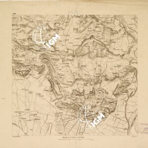 REAMBULIRTEN DETAILKARTE VOM MANOVRE TERRAIN AM MINCIO - VOLTA - Tavola D III