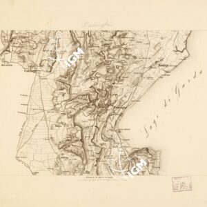 REAMBULIRTEN DETAILKARTE VOM MANOVRE TERRAIN AM MINCIO - PADENGHE - Tavola B C II