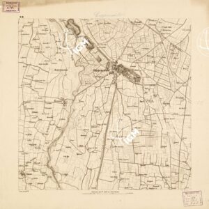 REAMBULIRTEN DETAILKARTE VOM MANOVRE TERRAIN AM MINCIO - CARPENENDOLO - Tavola B II