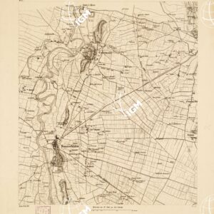 REAMBULIRTEN DETAILKARTE VOM MANOVRE TERRAIN AM MINCIO - CALCINATO-MONTECHIARO - Tavola B I