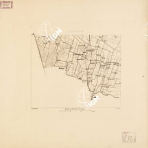 REAMBULIRTEN DETAILKARTE VOM MANOVRE TERRAIN AM MINCIO - CALVISANO - Tavola A II