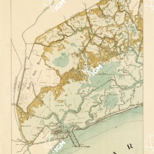 CARTA IDROGRAFICA DELLA LAGUNA VENETA  - Cartina 1