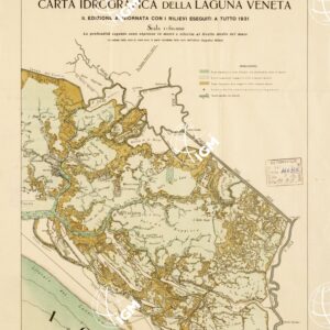 CARTA IDROGRAFICA DELLA LAGUNA VENETA - Cartina 3