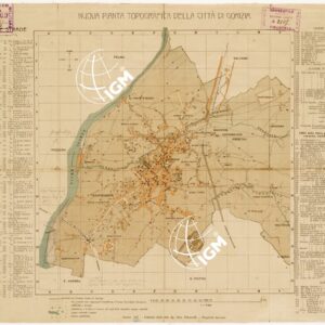 NUOVA PIANTA TOPOGRAFICA DELLA CITTA' DI GORIZIA