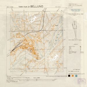 TOWN PLAN OF BELLUNO