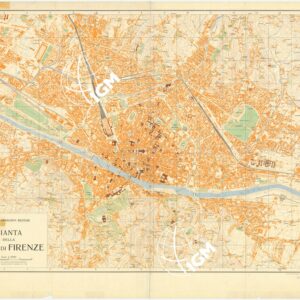 PIANTA DELLA CITTA' DI FIRENZE