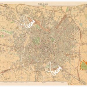 PIANTA GENERALE DI MILANO