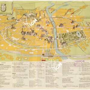 PIANTA MONUMENTALE DEL CENTRO DI PARMA