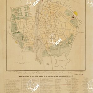 PIANTA DELLA CITTA' DI PARMA