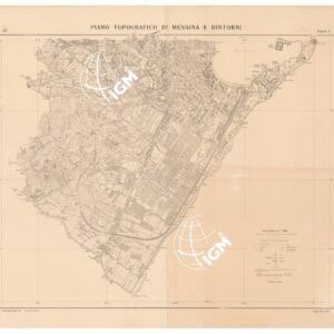 PIANO TOPOGRAFICO DI MESSINA E DINTORNI - Foglio 2