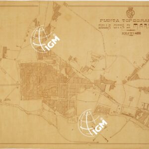 PIANTA TOPOGRAFICA DELLA CITTA' DI MARSALA