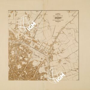 PIANTA DELLA CITTA' DI MILANO - Foglio 4