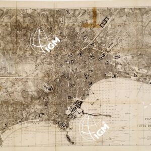 PIANTA DELLA CITTA' DI NAPOLI