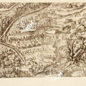 RIPRODUZIONE DEL 1915 DELLA CARTA DI ROMA AL TEMPO DI URBANO VIII - Foglio 4