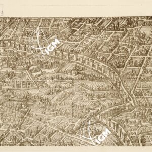 RIPRODUZIONE DEL 1915 DELLA CARTA DI ROMA AL TEMPO DI URBANO VIII... - Foglio 10