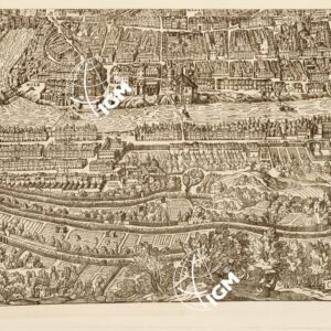 RIPRODUZIONE DEL 1915 DELLA CARTA DI ROMA AL TEMPO DI URBANO VIII - Foglio 12