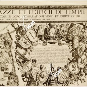 RIPRODUZIONE DEL 1931 DELLA NUOVA PIANTA ET ALZATA DELLA CITTA' DI ROMA - Foglio 3