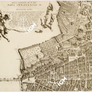 RIPRODUZIONE DEL 1931 DELLA NUOVA PIANTA ET ALZATA DELLA CITTA' DI ROMA- Foglio 4