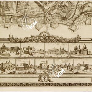 RIPRODUZIONE DEL 1931 DELLA NUOVA PIANTA ET ALZATA DELLA CITTA' DI ROMA - Foglio 11