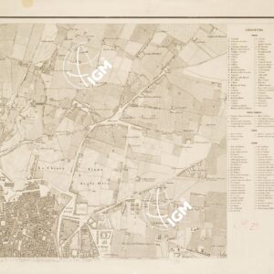 PIANTA TOPOGRAFICA DELLA CITTA' DI PALERMO E SUOI DINTORNI - Foglio II