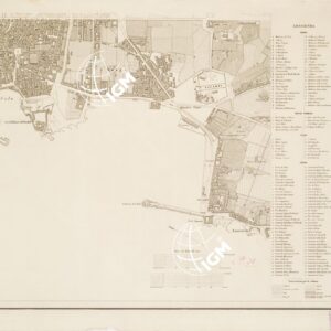 PIANTA TOPOGRAFICA DELLA CITTA' DI PALERMO E SUOI DINTORNI - Foglio IV