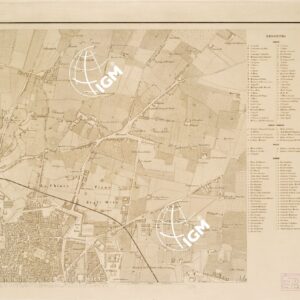 PIANTA TOPOGRAFICA DELLA CITTA' DI PALERMO E SUOI DINTORNI ANNO 1864. RICONOSCIUTA E RETTIFICATA NEL 1873. OFFICIO SUPERIORE DELLO STATO MAGGIORE. SEZIONE DI NAPOLI. - Foglio II