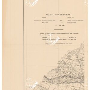 PIANTA DELLA CITTA' DI SIRACUSA - Foglio 1 + Quadro d'Unione