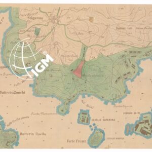 PIANTA DI POLA IN BASE AL PIANO REGOLATORE - Foglio 1