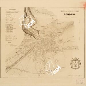 PIANTA DELLA CITTA' DI SONDRIO