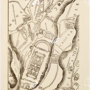 RIPRODUZIONE DEL 1911 DELLA CARTA DI ROMA AL TEMPO DI GIULIO III - Foglio 6