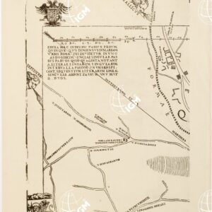 RIPRODUZIONE DEL 1911 DELLA CARTA DI ROMA AL TEMPO DI GIULIO III- Foglio 10