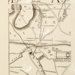 RIPRODUZIONE DEL 1911 DELLA CARTA DI ROMA AL TEMPO DI GIULIO III - Foglio 18