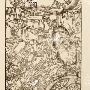 RIPRODUZIONE DEL 1911 DELLA CARTA DI ROMA AL TEMPO DI GIULIO III - Foglio 22