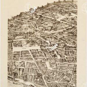 RIPRODUZIONE DEL 1932 DELLA CARTA DI ROMA AL TEMPO DI CLEMENTE VIII - Foglio 2