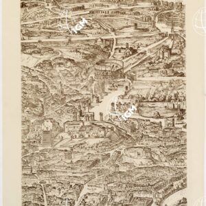 RIPRODUZIONE DEL 1932 DELLA CARTA DI ROMA AL TEMPO DI CLEMENTE VIII - Foglio 4