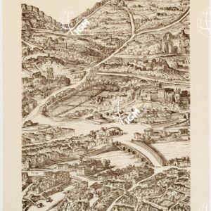 RIPRODUZIONE DEL 1932 DELLA CARTA DI ROMA AL TEMPO DI CLEMENTE VIII - Foglio 5