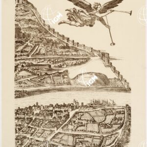 RIPRODUZIONE DEL 1932 DELLA CARTA DI ROMA AL TEMPO DI CLEMENTE VIII - Foglio 6