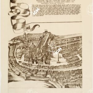 RIPRODUZIONE DEL 1932 DELLA CARTA DI  ROMA AL TEMPO DI CLEMENTE VIII - Foglio 7