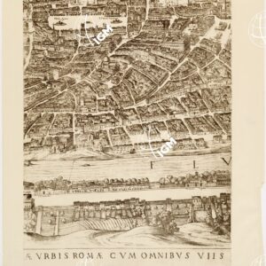 RIPRODUZIONE DEL 1932 DELLA CARTA DI ROMA AL TEMPO DI CLEMENTE VIII - Foglio 9