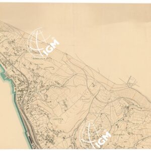 PIANTA DELLA CITTA' DI TRIESTE - Foglio 1