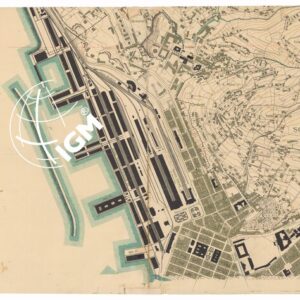 PIANTA DELLA CITTA' DI TRIESTE - Foglio 2 bis