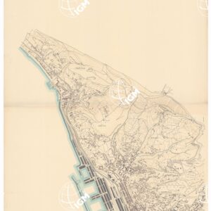 PIANTA DELLA CITTA' DI TRIESTE - Foglio 1