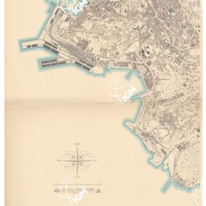 PIANTA DELLA CITTA' DI TRIESTE - Foglio 3