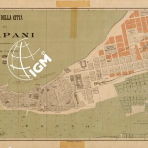 PIANTA DELLA CITTA' DI TRAPANI