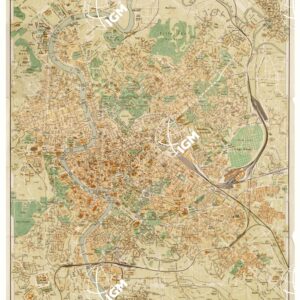 NUOVISSIMA PIANTA DI ROMA