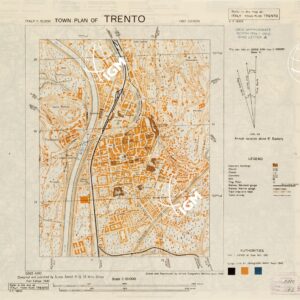 TOWN PLAN OF TRENTO