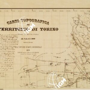 CARTA TOPOGRAFICA DEL TERRITORIO DEL COMUNE DI TORINO... - Foglio 1 - Madonna di Campagna