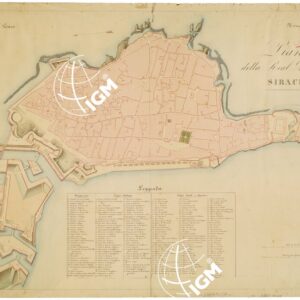 PIANTA DELLA REAL PIAZZA DI SIRACUSA