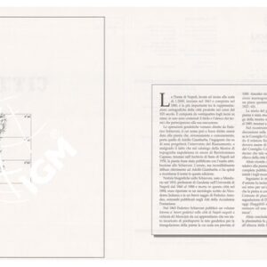 PIANTA DELLA CITTA' DI NAPOLI - Quadro d'unione